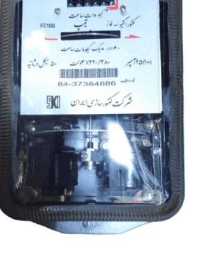 کنتور 3 فاز انالوگ فرعی شیشه ای