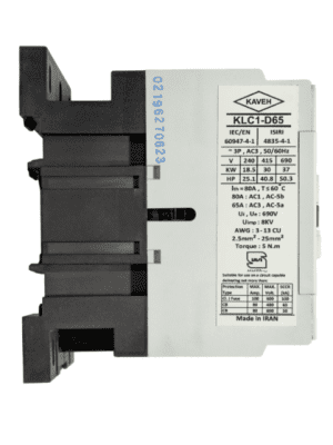 کنتاکتور 30 کیلو وات 4