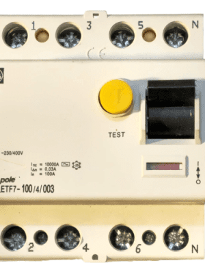 محافظ جان سه فاز RCBO